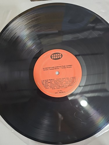 Cortijo Y Su Combo 16 Exitos Seeco Vinyl LP Compilation Salsa Guaguanco Rare VG+ - Picture 2 of 5