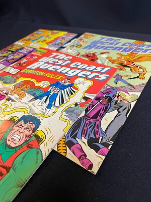 West Coast Avengers #7-13; 7 books; Ultron, The Thing, Iron Man, Hawkeye