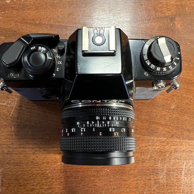 CONTAX 139 Quartz 35MM FILM SLR CAMERA + Zeiss Planar 50mm f/1.7 +