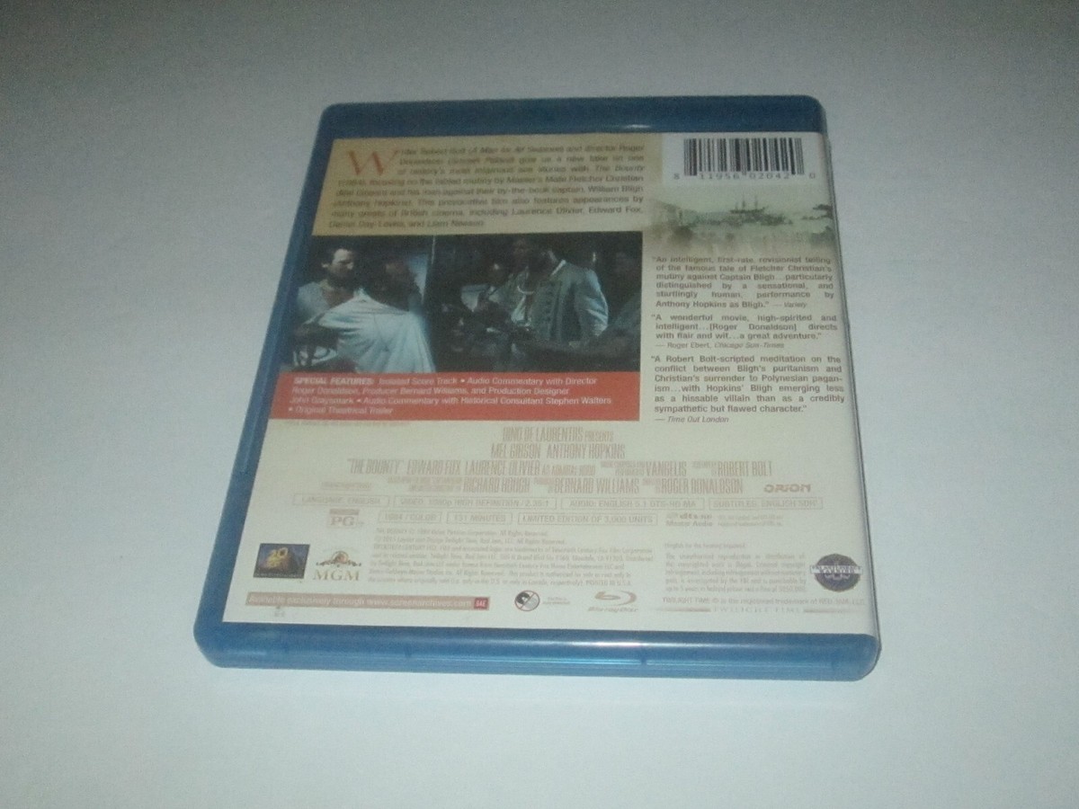 その他 The Bounty [Blu-ray] Amazon.com: The Bounty : Mel Gibson, Anthony Hopkins