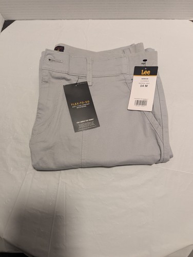 Lee Bermuda Shorts Mid Rise Ultra Lux Comfort Flex to Go Waistband Size 14 M - Picture 17 of 25