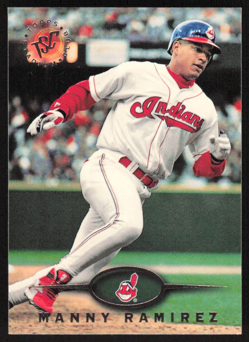 1995 Stadium Club Manny Ramirez #264 Cleveland Indians