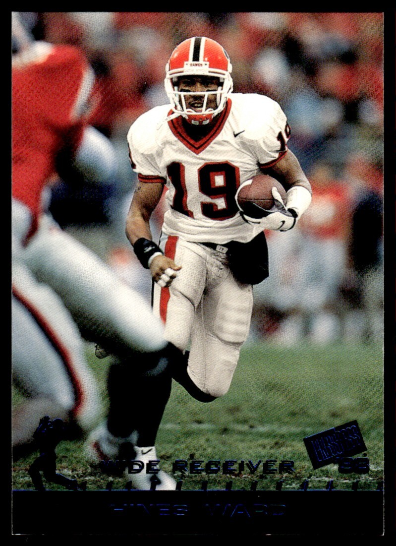 Hines Ward Press Pass #32 Pick Offs Blue