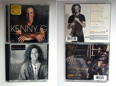 Kenny G, CD´s Paradise und Breathless, 2 CD´s, Sopransaxophonist