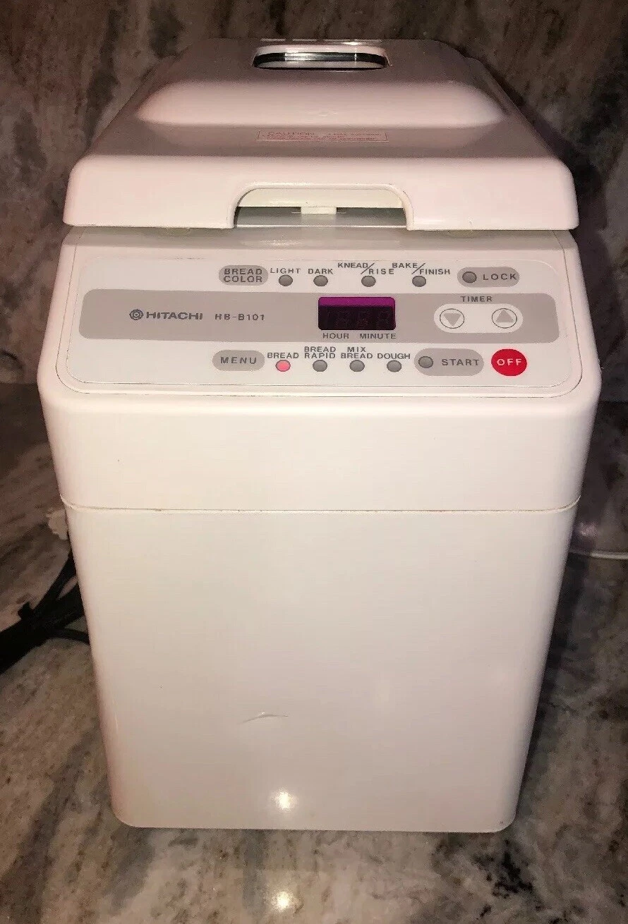 Hitachi HB-B101 Automatic Home Bread Maker Machine-RARE VINTAGE-SHIPS N 24 HOURS