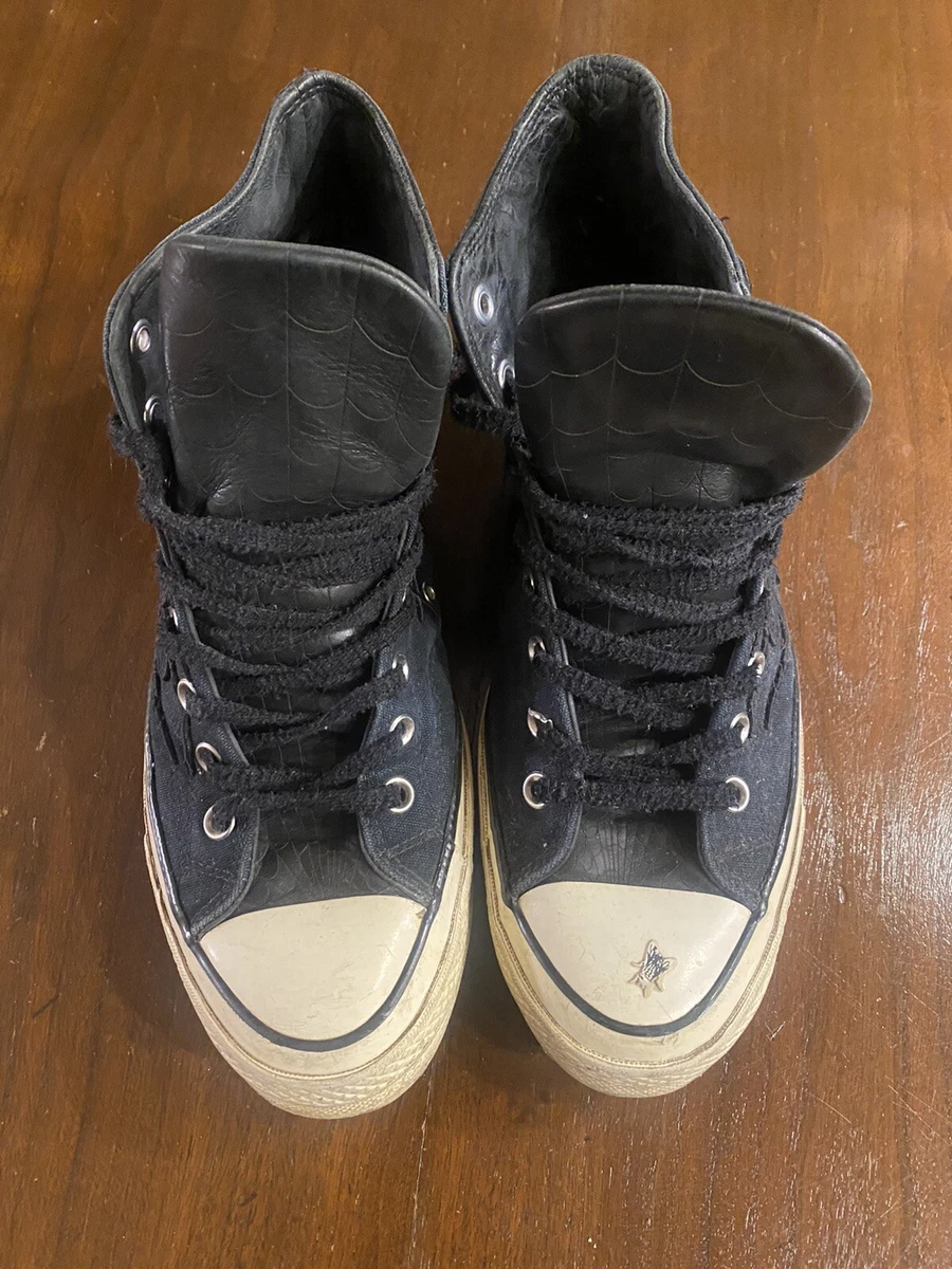 Converse dr top woo black