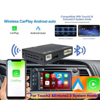 Car Decoder Box Wireless CarPlay Android Auto for Toyota Touch2&Entune ...