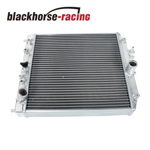 3 Row Aluminum Core Radiator & 10" Slim Pull Push Cooling Fan For Civic Integra - Picture 3 of 11