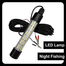 Led Underwater Fishing Light Fish Finder Lamp Flashing Lantern Portable Deeper