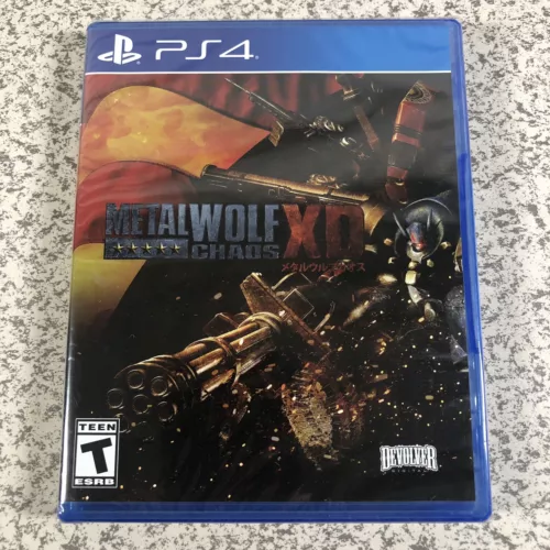Metal Wolf Chaos XD (Sony PlayStation 4, 2019) PS4 Brand New Sealed