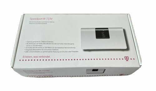 Telekom Speedport W 723v WLAN DSL Router ADSL2 + VDSL2 Modem 20 - Bild 2 von 2