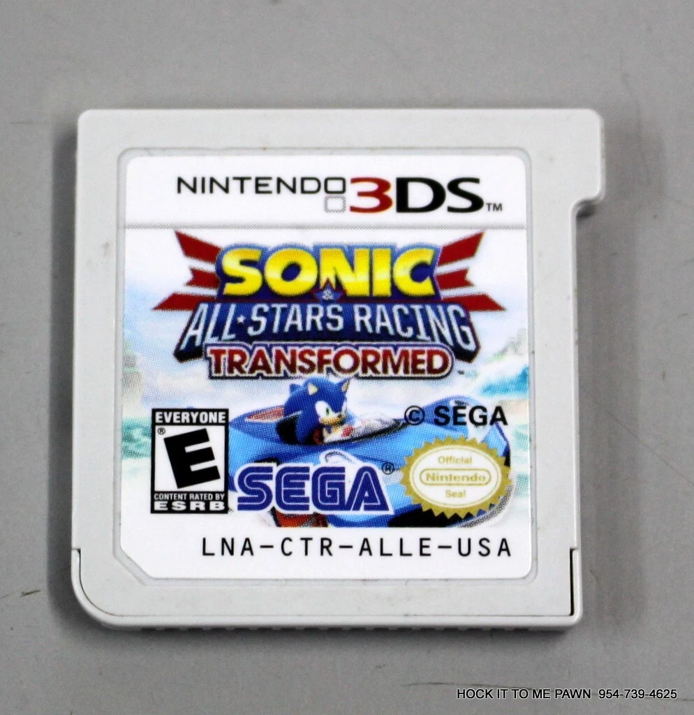 Sonic all stars 2024 racing transformed 3ds