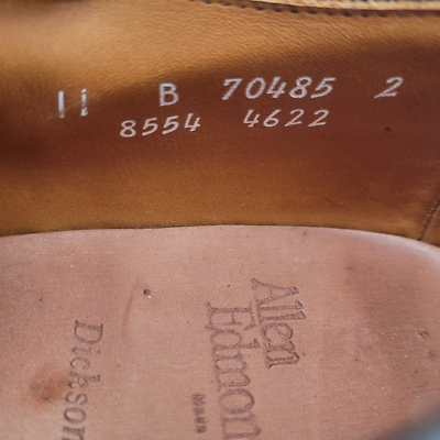 Allen Edmonds Split Toe Blucher Dickson Size 10D (SHO200THRIFTY Allen edmonds split toe - Gem main image 2