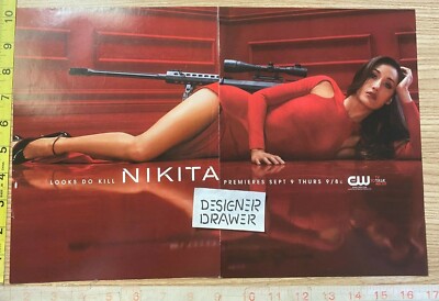 Maggie Q For La Femme Nikita 2010 Print Advertisement