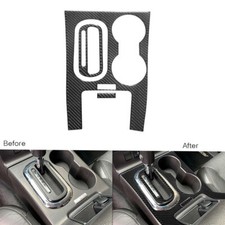 3pcs For Ford Explorer 2008-10 Carbon Fiber Interior Gear Shift Panel Cover Trim