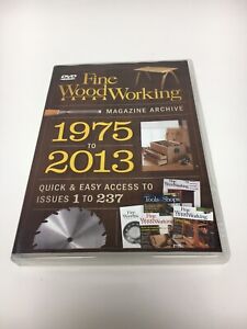 Fine Woodworking 1975 to 2013 Magazines Archive DVD-ROM 