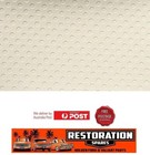 <!--F#f_0-->HOLDEN FB EK WAGON GOLFBALL CREAM ROOF HEAD HOOD LINING (5E)<!--F/-->