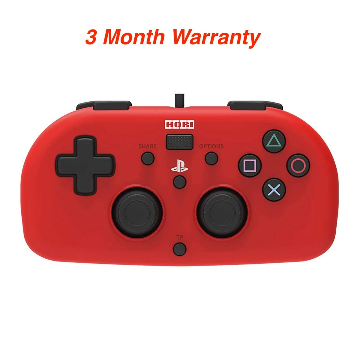 Hori PS4 Mini Gamepad Controller Red Sony Playstation 4 Game System 873124006735 | eBay