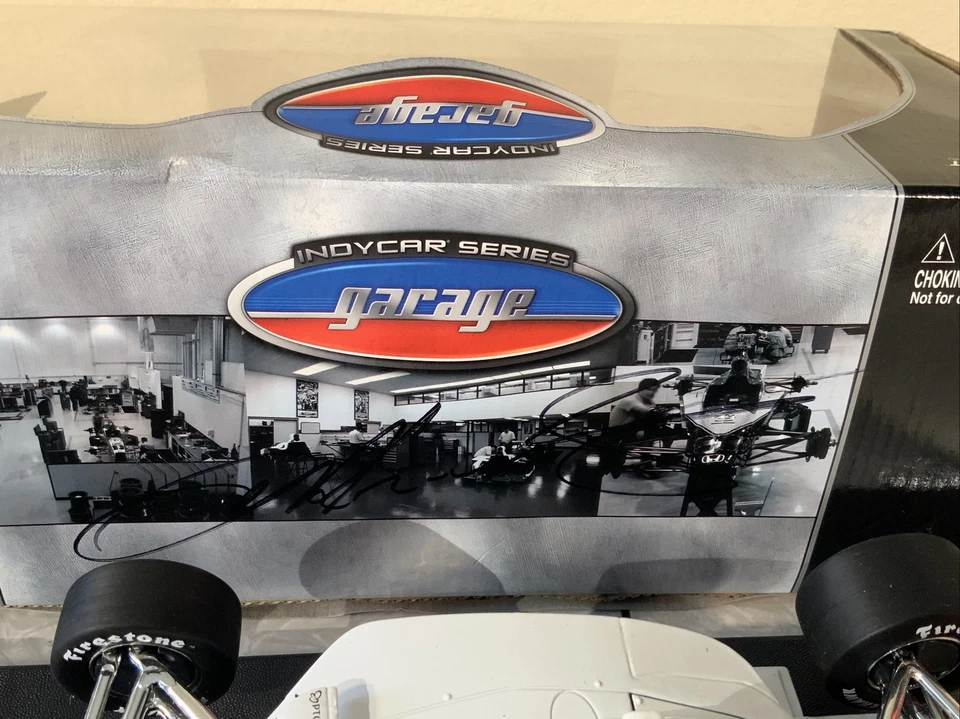 Sam Hornish Jr Autographed indy Car Series Penske Mobil 1 diecast 1/18 In Box - Image 4 of 4