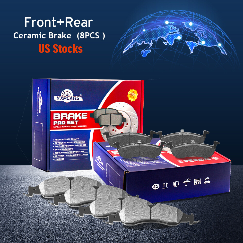 Front Ceramic Disc Brake Pads For Ford Expedition Lincoln Navigator 2007 - 2009
