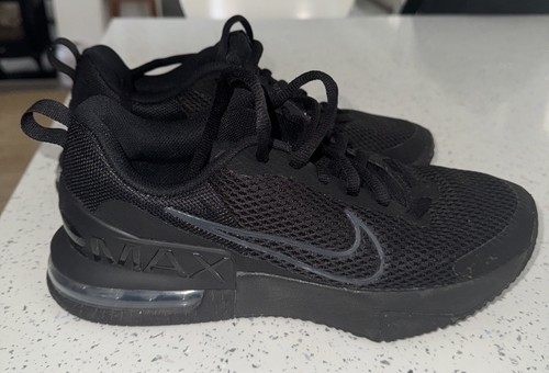 Nike Air Max Alpha Trainer 6 Schwarz Anthrazit Turnschuhe Herren UK Größe 7,5 EUR 42 - Bild 3 von 8