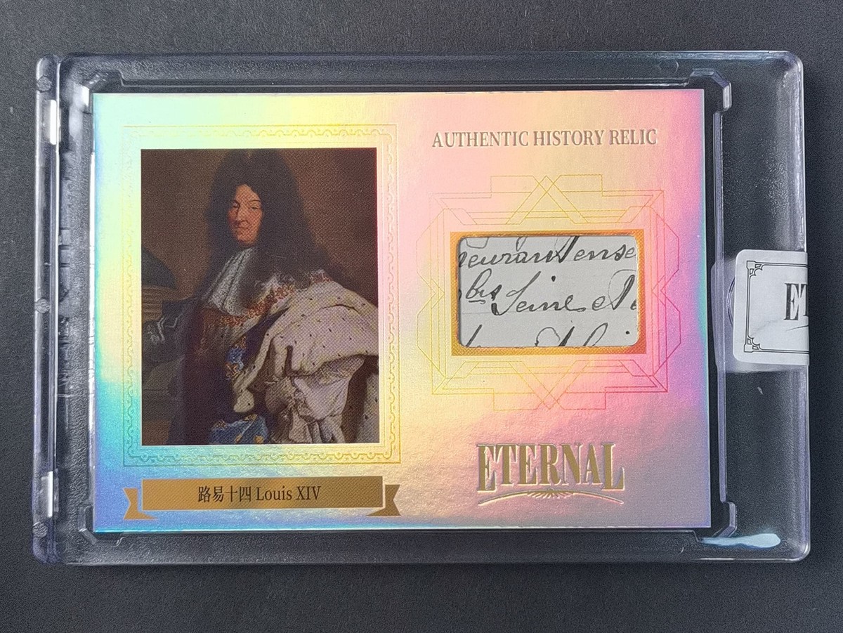 50枚限定 2024 Eternal Cuts レリックカード 2024 Eternal Cuts World Relic Louis XIV 48/50 Authentic