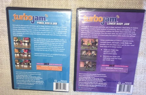 NEW SEALED Beachbody Turbo Jam: Punch, Kick & Jam DVD'S Chalene Johnson - Picture 2 of 5