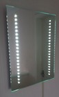 Bathroom Mirror 50cm x 39cm  42 LED's with Socket, Demister, Sensor  Scruffy Box