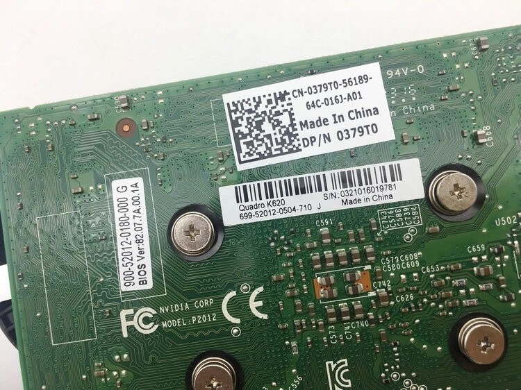 NVIDIA Quadro K620 K 620 2GB GDDR5 PCI-E DP DVI Professional Graphics - - Image 3 of 4