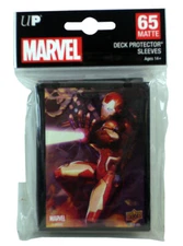 Upper Deck Marvel Deck Protector Collectible Card Sleeves Iron Man 65 Count