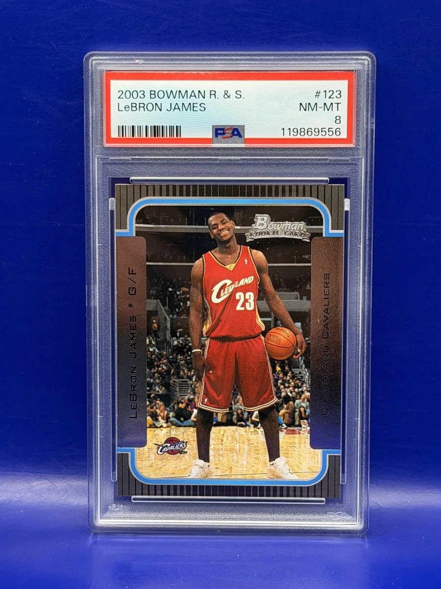 Bowman LeBron James Original Basketball Rookie Sports Trading