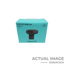 NEW Logitech C270 HD Webcam Video Conferencing Meeting 720p