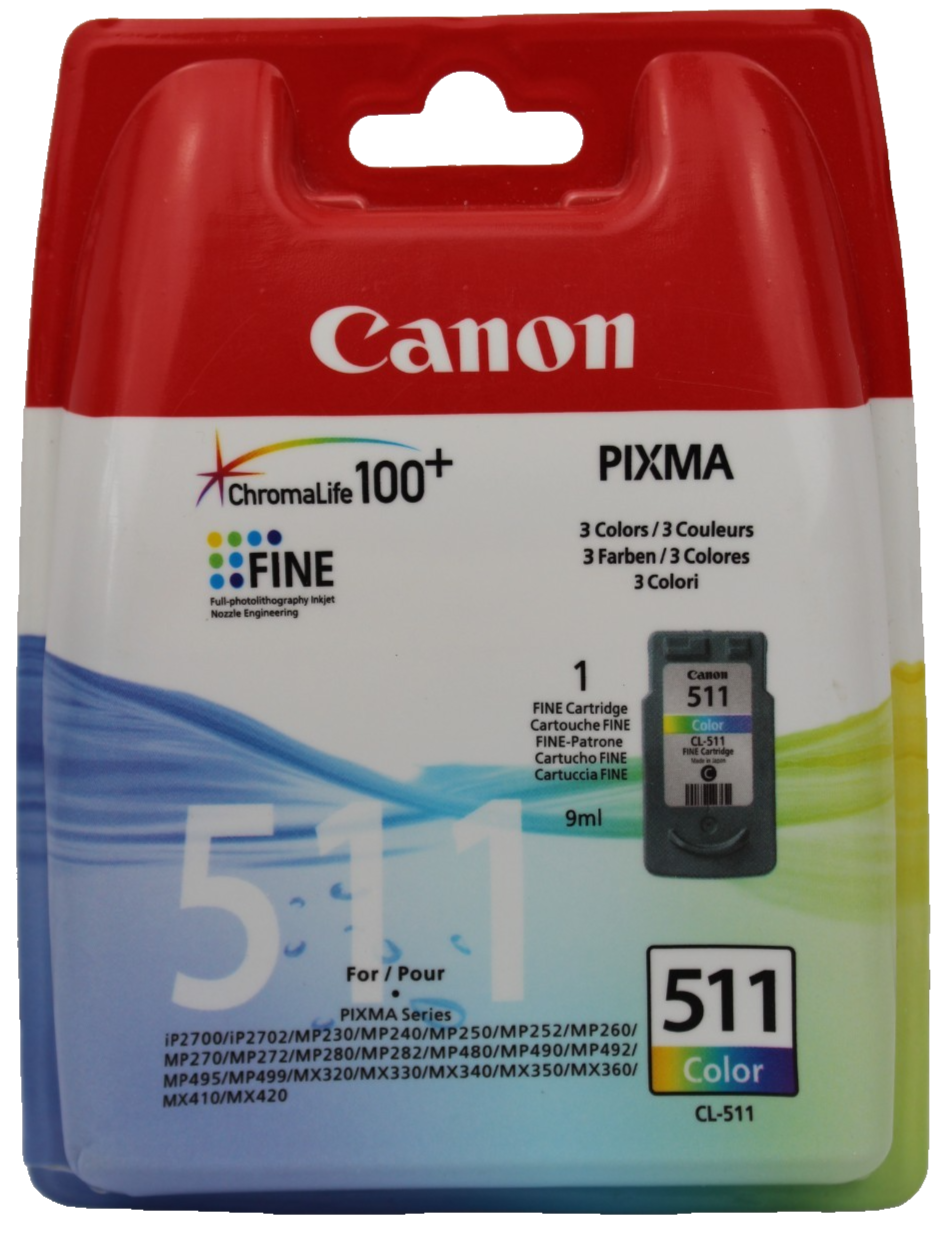 Genuine Canon PG-511 Colour Ink Cartridge