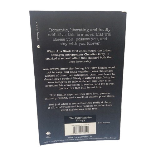 Fifty Shades Of Grey Trilogy by EL James 3 Paperback Books Free AU Post - Picture 7 of 11