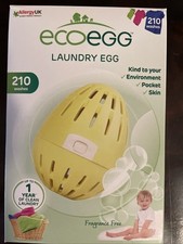 Ecoegg Laundry Egg Fragrance Free 210 Washes Hypoallergenic Chemical Free