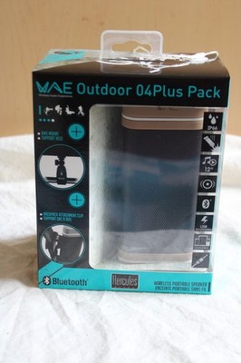 Hercules WAE Outdoor 04Plus Pack Bluetooth Lautsprecher IP66 10W Akku NEU OVP