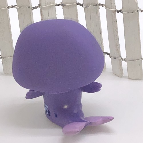 Littlest Pet Shop Authentic # 1119 Purple Brown Walrus Blue Eyes - Picture 2 of 4