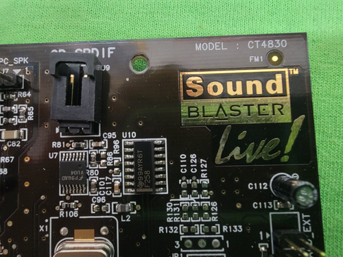 Creative Sound Blaster Live PCI CT4830 Sound Card - Afbeelding 2 van 3
