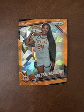 2025 Panini Prizm WNBA #146 Aneesah Morrow RC Orange Ice Prizm Sun M/NM