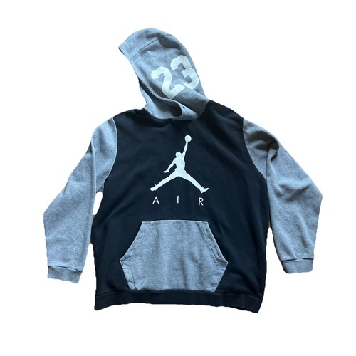 Air Jordan Hoodie Adult XL Black Pullover Jumpman Logo
