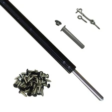 DIY Spare Fence Poles - 48" Black DIY-PD1