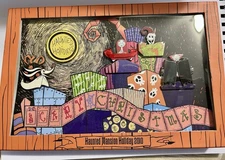 DISNEY HAUNTED MANSION DLR HOLIDAY 2010 FIVE PIN SET NIGHTMARE BEFORE CHRISTMAS