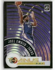 2020-21 Donruss Optic #13 Joel Embiid T-Minus 3...2...1 Purple