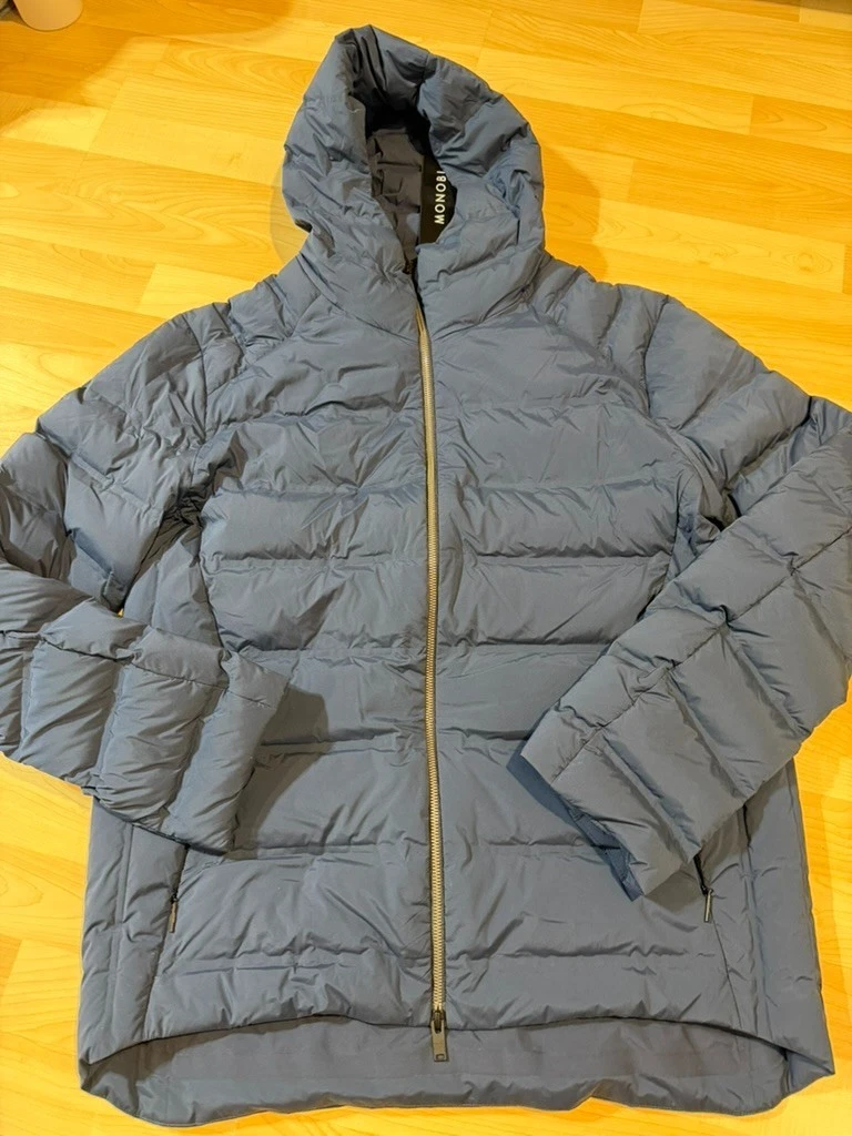 Monobi Light Defense Down Jacket MSRP $595 Size XL # 6D 1381 NEW