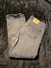 Vintage Levis 505 Jeans Mens 40x30 Black Regular Fit Straight Leg USA Made 90s