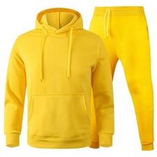 Women Tracksuit 2 Piece Hooded Sweatsuits Men Casual Pants Running Jogging Sp...