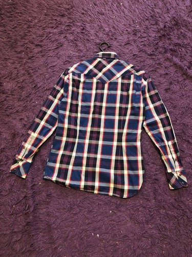 DIESEL Military Shirt Mens WMNS S Long Sleeve Button-Up Slim Distressed Luxury - Picture 12 of 12