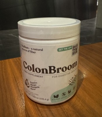 ColonBroom Dietary Supp Passion Mango Pineapple  50 Servings Exp. 09/2026