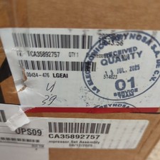 New Genuine OEM LG Refrigerator Compressor - TCA35892757