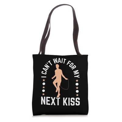Skipping Rope Lover Workout Fitness Jump Rope Jumping Tote Bag